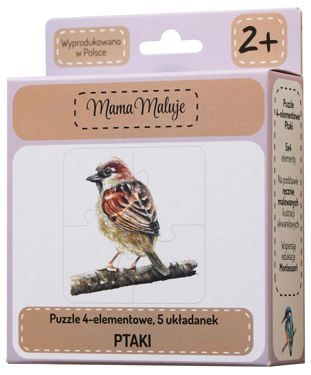 Mama maľuje - vtáky